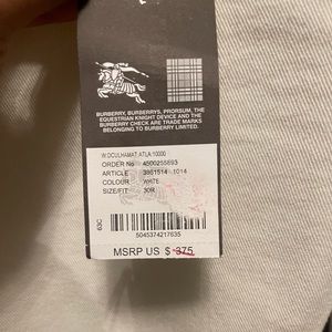 Burberry pants